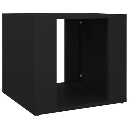 vidaXL Nachttisch Schwarz 41x40x36 cm Holzwerkstoff