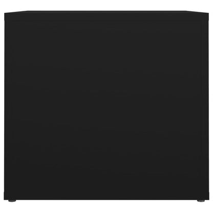 vidaXL Nachttisch Schwarz 41x40x36 cm Holzwerkstoff