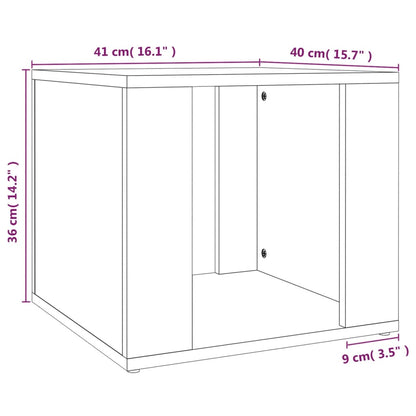 vidaXL Nachttisch Sonoma-Eiche 41x40x36 cm Holzwerkstoff