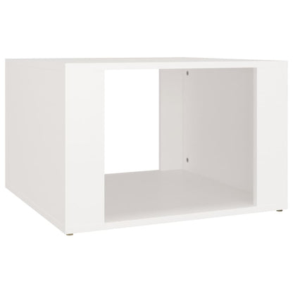 vidaXL Nachttisch Weiß 57x55x36 cm Holzwerkstoff