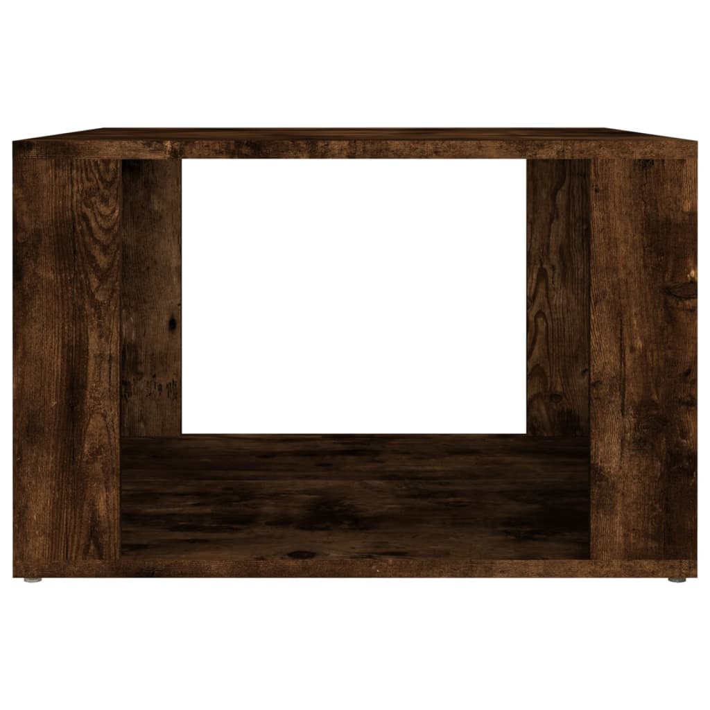vidaXL Nachttisch Räuchereiche 57x55x36 cm Holzwerkstoff