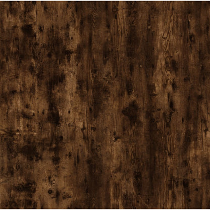 vidaXL Nachttisch Räuchereiche 57x55x36 cm Holzwerkstoff