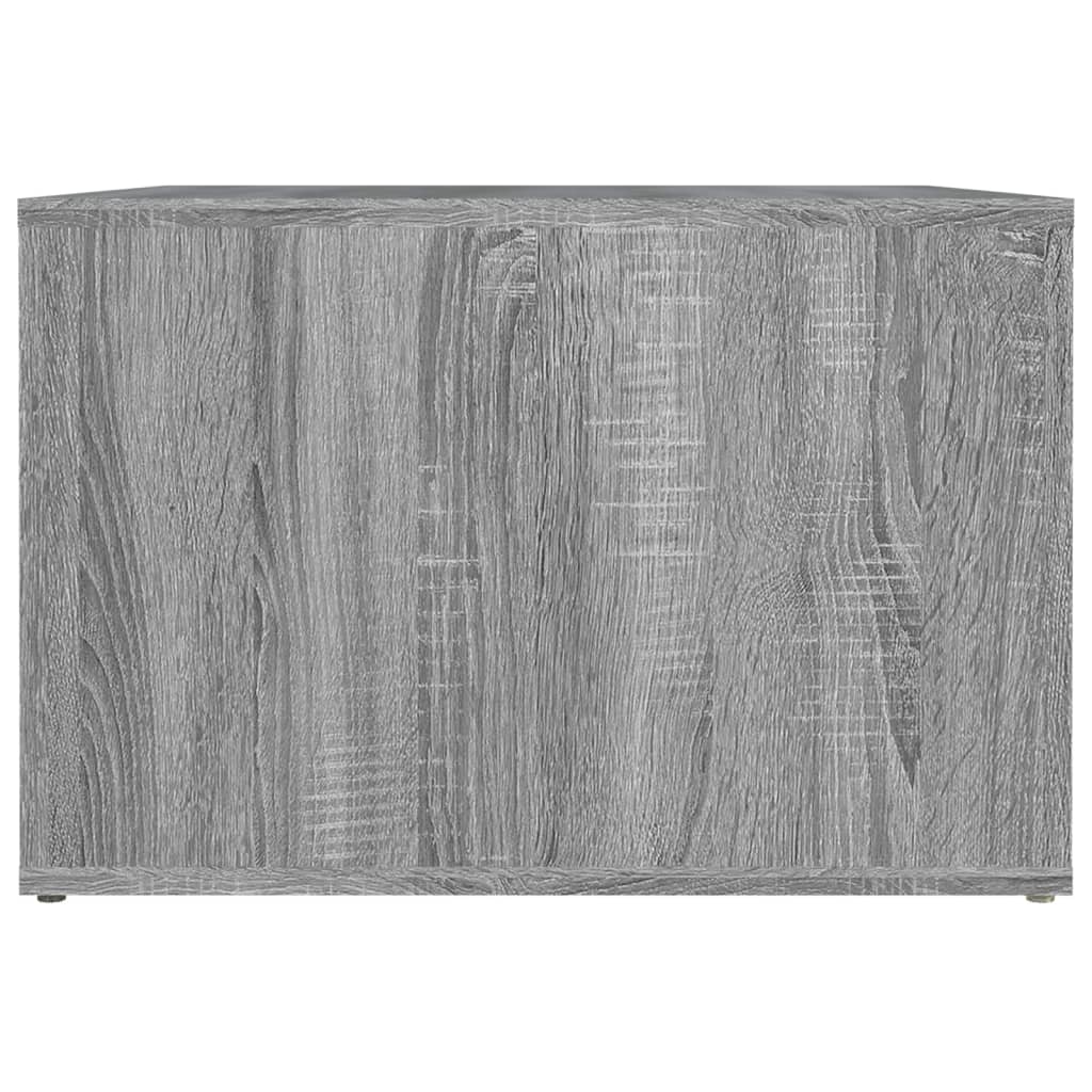 vidaXL Nachttisch Grau Sonoma 57x55x36 cm Holzwerkstoff