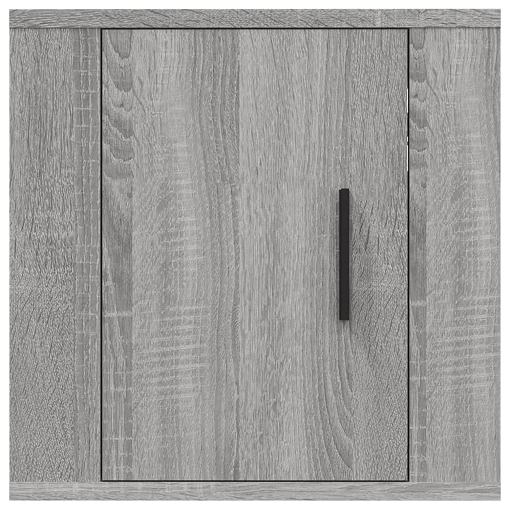 vidaXL TV-Wandschrank Grau Sonoma 40x34,5x40 cm