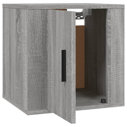 vidaXL TV-Wandschrank Grau Sonoma 40x34,5x40 cm