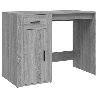 vidaXL Bureau Gris Sonoma 100x49x75 cm Bois d'ingénierie
