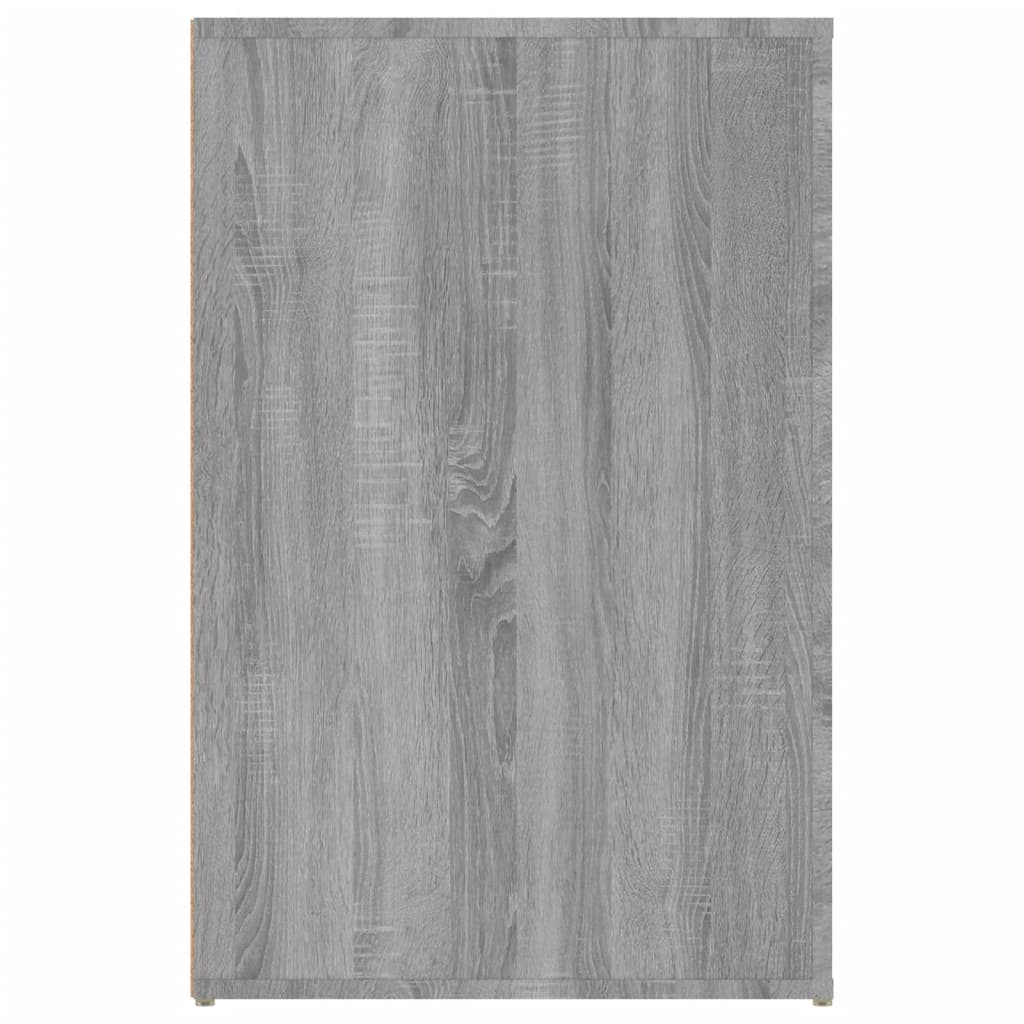 vidaXL Bureau Gris Sonoma 100x49x75 cm Bois d'ingénierie