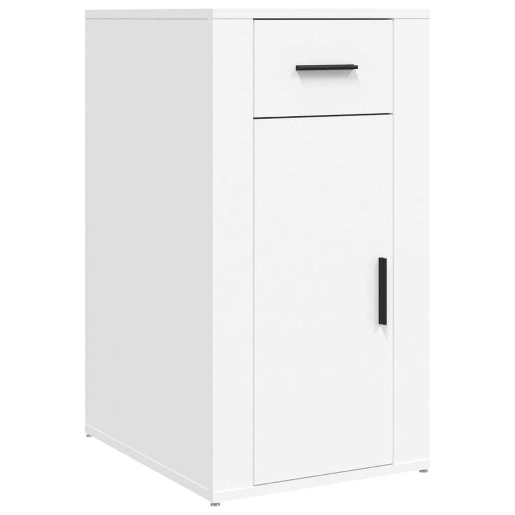 vidaXL Büroschrank Weiß 40x49x75 cm Holzwerkstoff