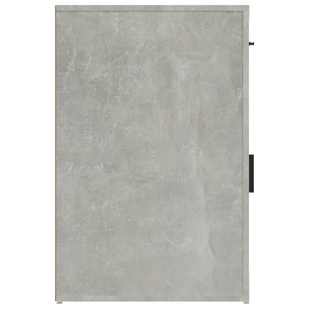 vidaXL Büroschrank Betongrau 40x49x75 cm Holzwerkstoff