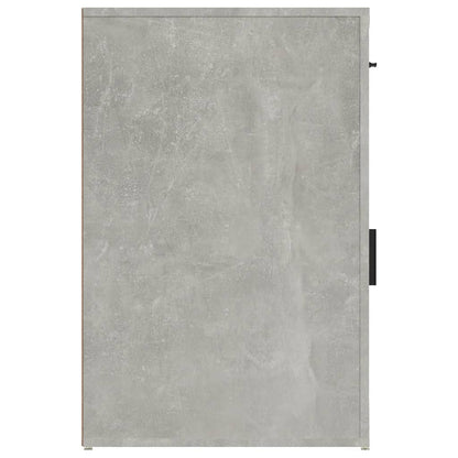 vidaXL Büroschrank Betongrau 40x49x75 cm Holzwerkstoff