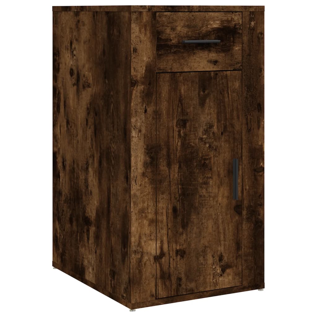 vidaXL Büroschrank Räuchereiche 40x49x75 cm Holzwerkstoff