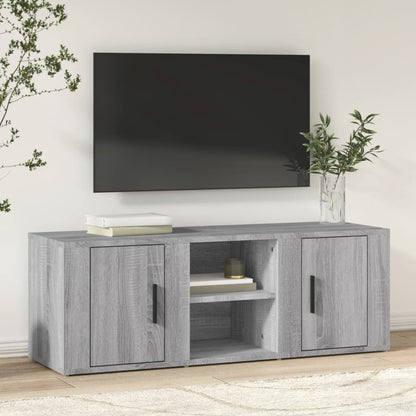TV-Schrank Grau Sonoma 100x31,5x35 cm Holzwerkstoff