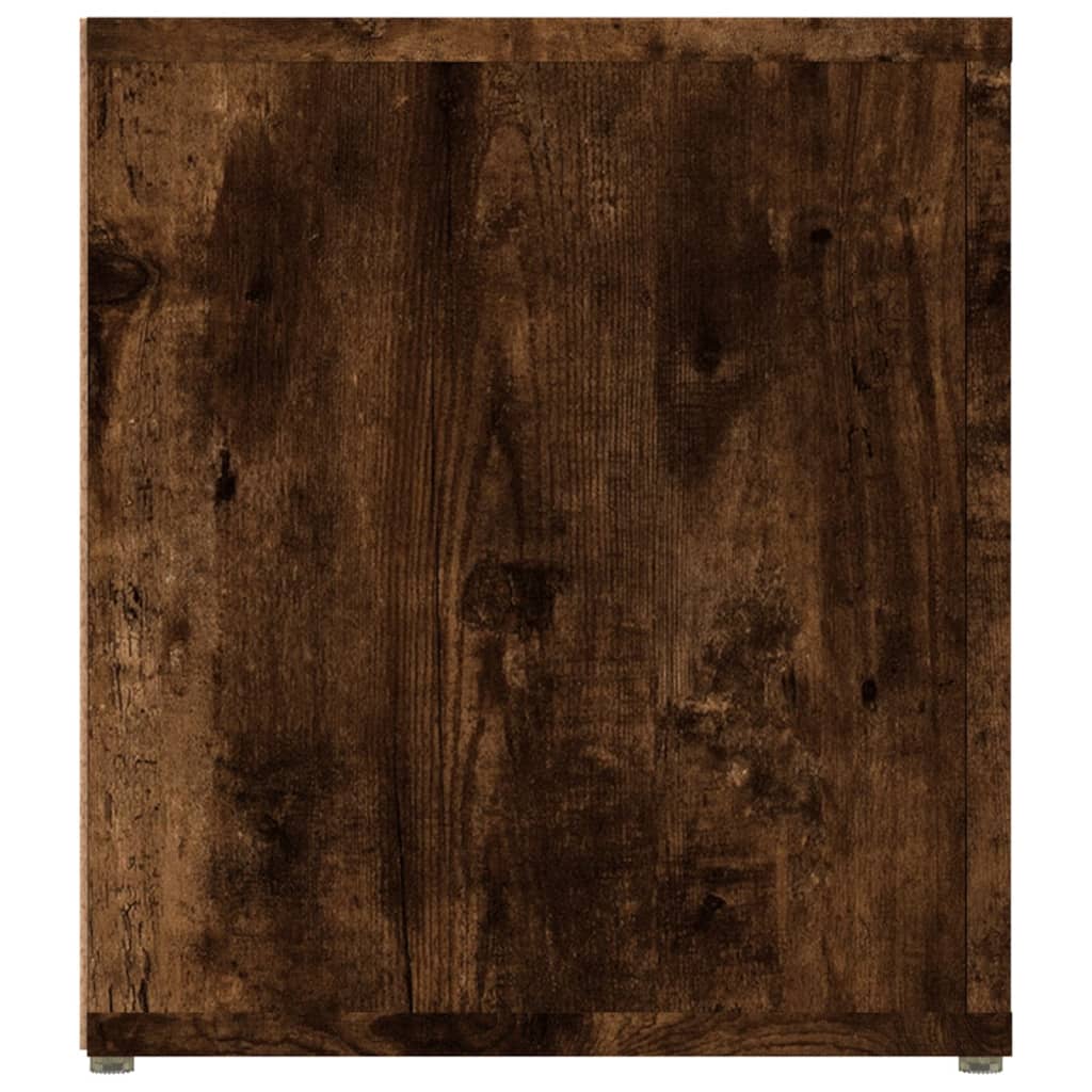 vidaXL TV-Schränke 2 Stk. Räuchereiche 80x31,5x36 cm Holzwerkstoff