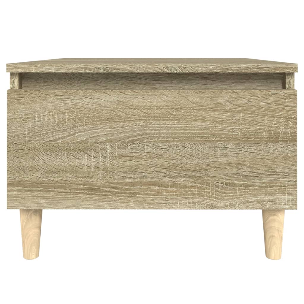 vidaXL Tables d'appoint 2 pcs Chêne Sonoma 50x46x35 cm Bois d'ingénierie