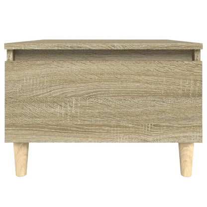vidaXL Tables d'appoint 2 pcs Chêne Sonoma 50x46x35 cm Bois d'ingénierie