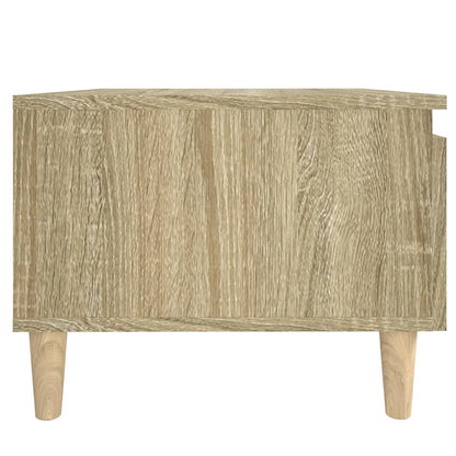 vidaXL Tables d'appoint 2 pcs Chêne Sonoma 50x46x35 cm Bois d'ingénierie