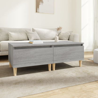 vidaXL Tables d'appoint 2 pcs Gris Sonoma 50x46x35 cm Bois d'ingénierie