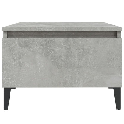 vidaXL Beistelltische 2 Stk. Betongrau 50x46x35 cm Holzwerkstoff