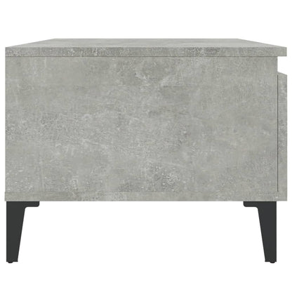 vidaXL Beistelltische 2 Stk. Betongrau 50x46x35 cm Holzwerkstoff