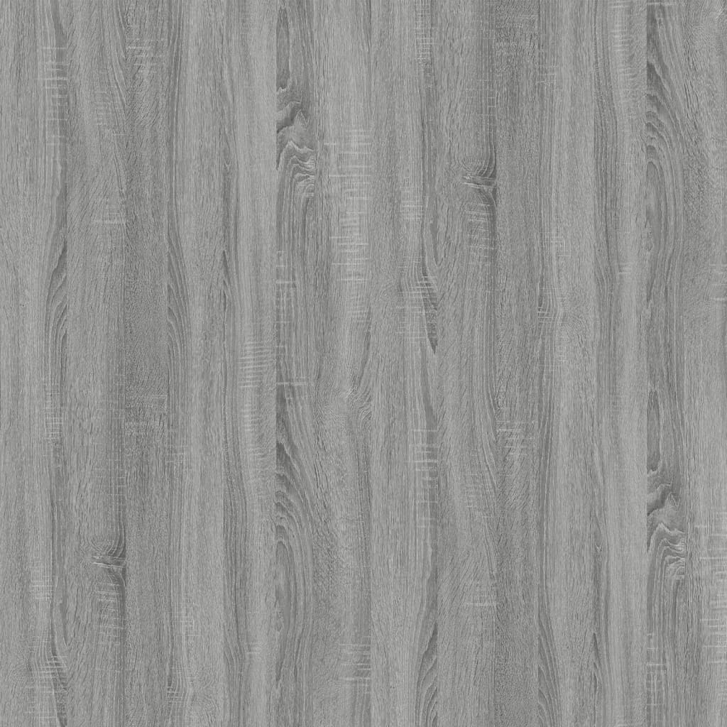 vidaXL Table d'appoint gris Sonoma 50x46x35 cm Bois d'ingénierie