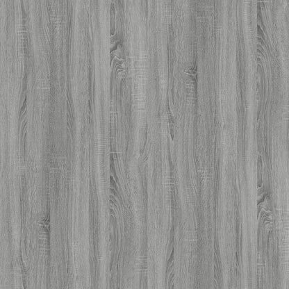 vidaXL Tables d'appoint 2 pcs Gris Sonoma 50x46x35 cm Bois d'ingénierie