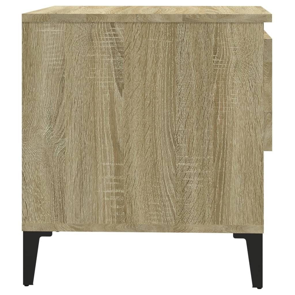 vidaXL Beistelltisch Sonoma-Eiche 50x46x50 cm Holzwerkstoff