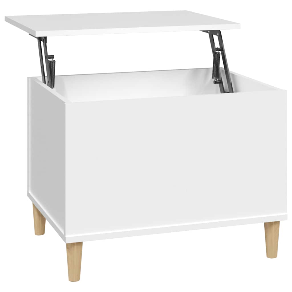 vidaXL Couchtisch Weiß 60x44,5x45 cm Holzwerkstoff