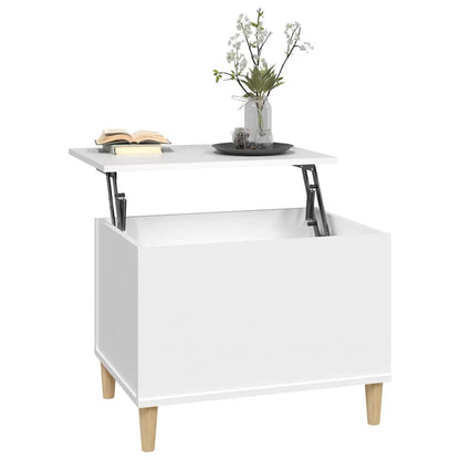 vidaXL Couchtisch Weiß 60x44,5x45 cm Holzwerkstoff