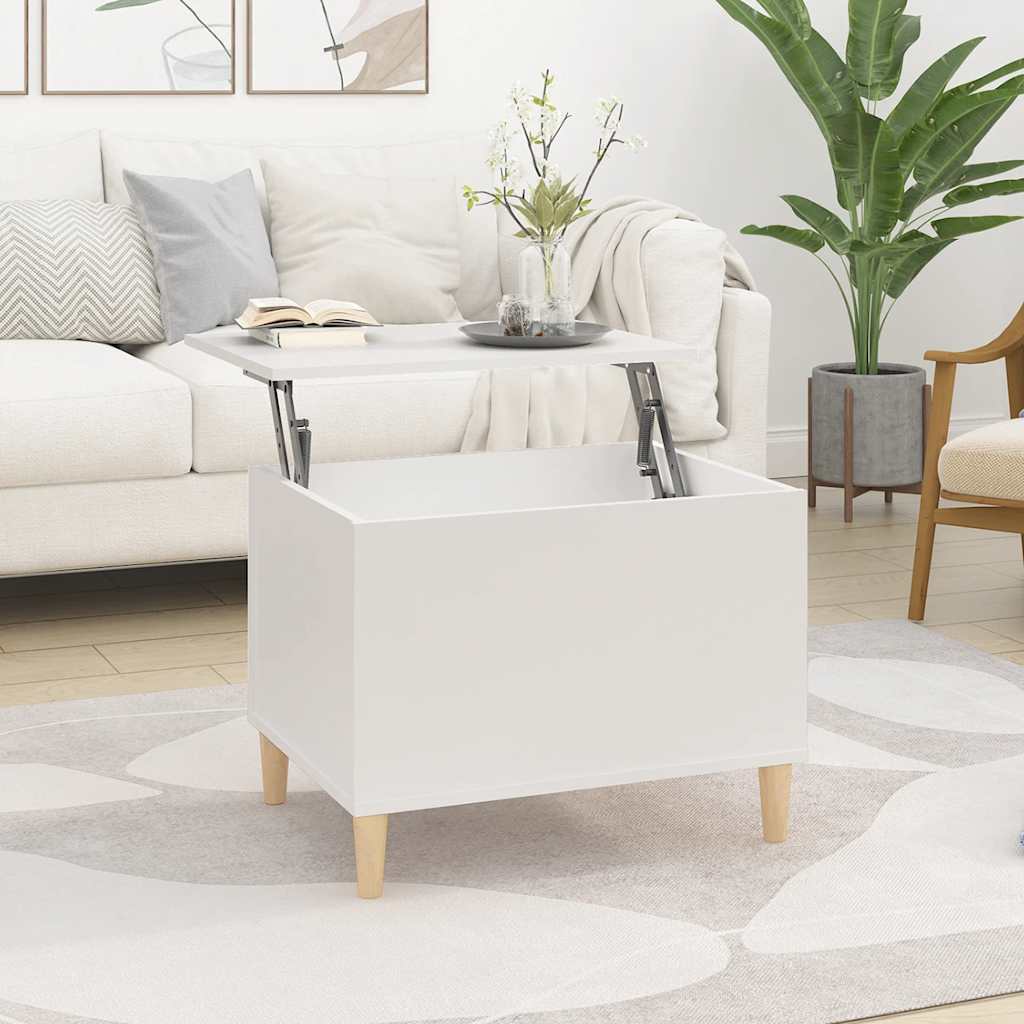vidaXL Couchtisch Weiß 60x44,5x45 cm Holzwerkstoff