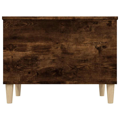 vidaXL Table basse chêne fumé 60x44,5x45 cm bois d'ingénierie