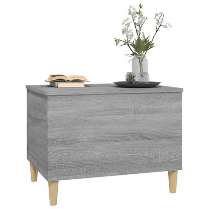 vidaXL Table basse gris sonoma 60x44,5x45 cm Aggloméré