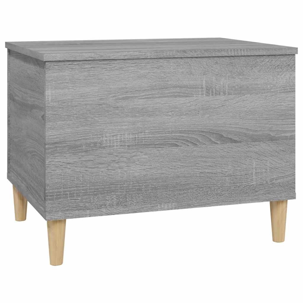 vidaXL Table basse gris sonoma 60x44,5x45 cm Aggloméré