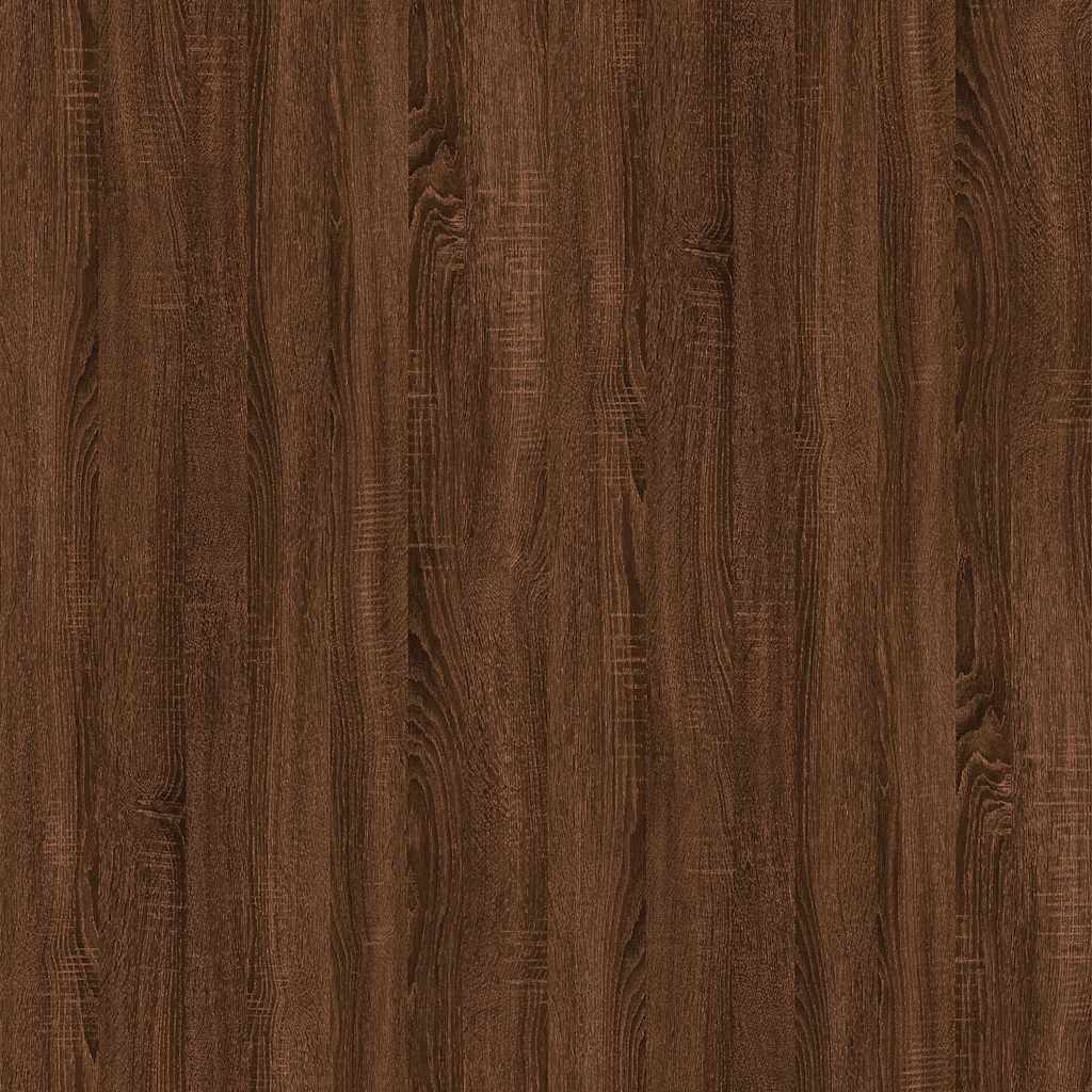 vidaXL Table basse aspect chêne marron 60x44,5x45 cm Aggloméré
