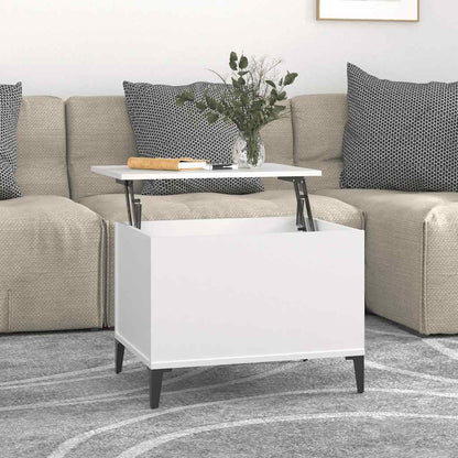 vidaXL Couchtisch Weiß 60x44,5x45 cm Holzwerkstoff