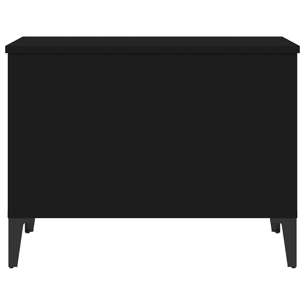 vidaXL Couchtisch Schwarz 60x44,5x45 cm Holzwerkstoff
