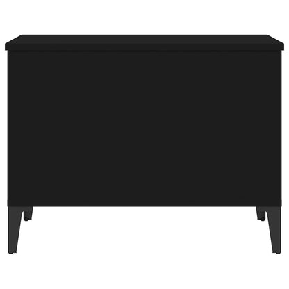 vidaXL Couchtisch Schwarz 60x44,5x45 cm Holzwerkstoff