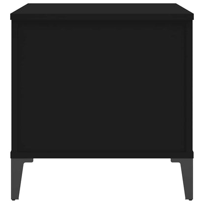 vidaXL Couchtisch Schwarz 60x44,5x45 cm Holzwerkstoff