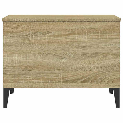 vidaXL Table basse chêne sonoma 60x44,5x45 cm bois d'ingénierie