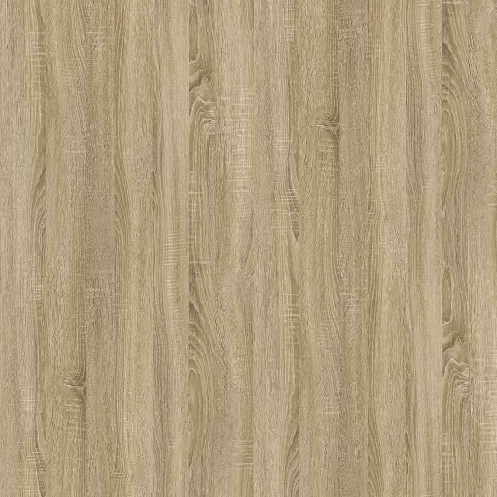 vidaXL Table basse chêne sonoma 60x44,5x45 cm bois d'ingénierie