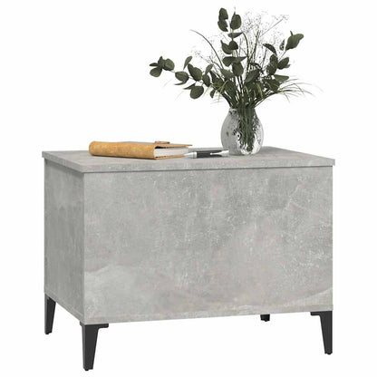 vidaXL Couchtisch Betongrau 60x44,5x45 cm Holzwerkstoff