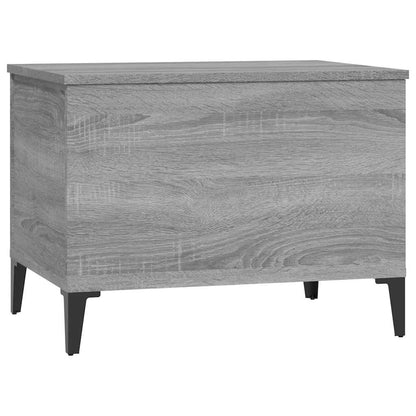 vidaXL Table basse gris Sonoma 60x44,5x45 cm Aggloméré