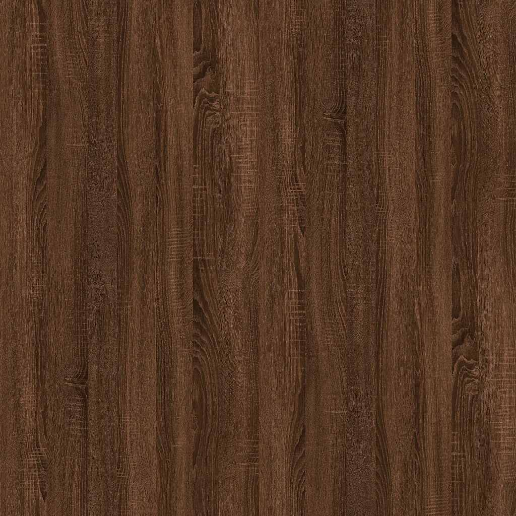 vidaXL Table basse aspect chêne marron 60x44,5x45 cm Aggloméré