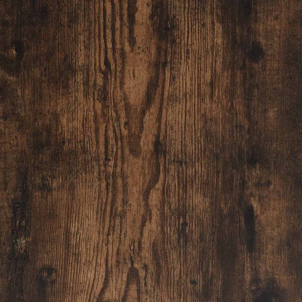 vidaXL Table basse en chêne fumé 90x44,5x45 cm en bois d'ingénierie
