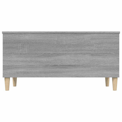 vidaXL Table basse gris Sonoma 90x44,5x45 cm en bois d'ingénierie