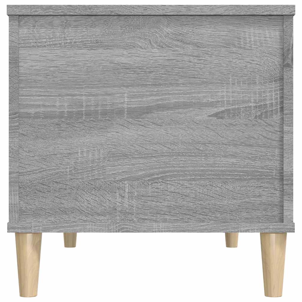 vidaXL Table basse gris Sonoma 90x44,5x45 cm en bois d'ingénierie