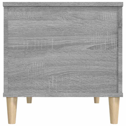 vidaXL Table basse gris Sonoma 90x44,5x45 cm en bois d'ingénierie