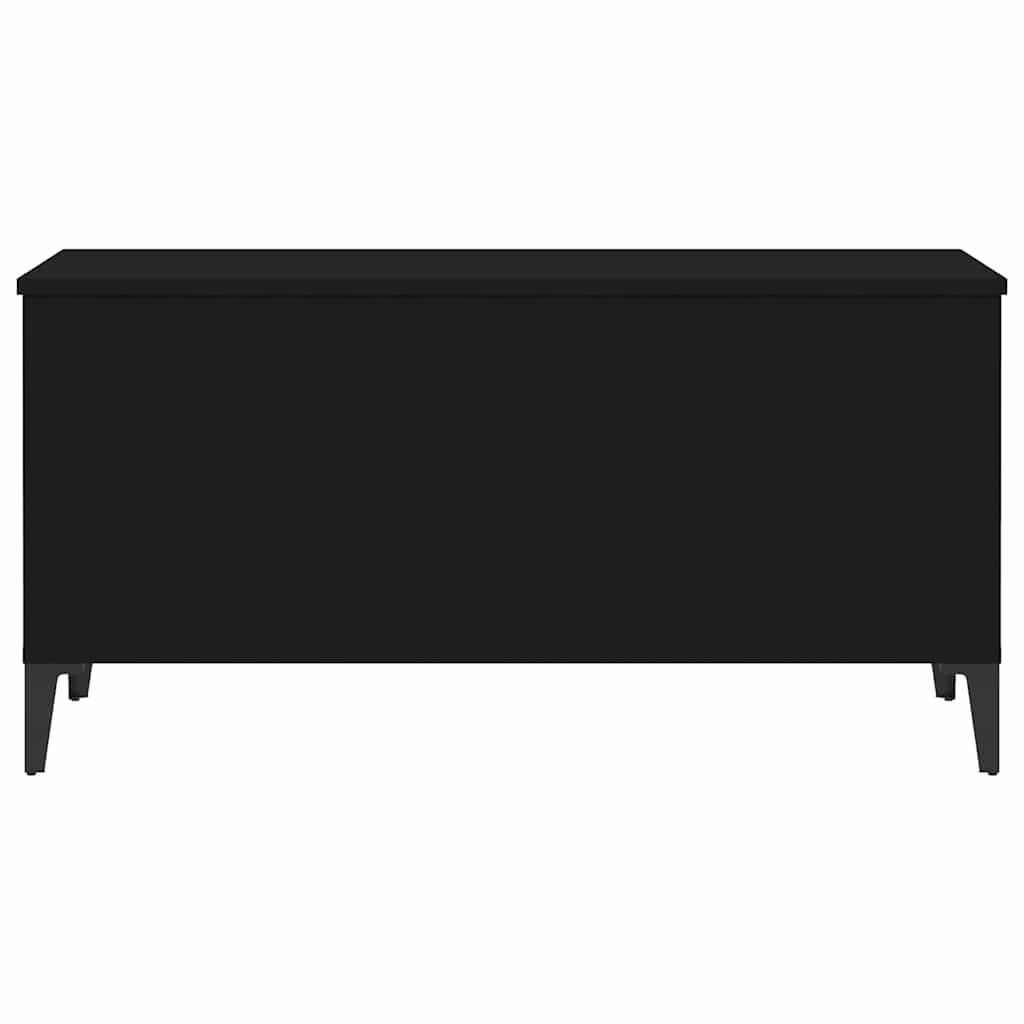 vidaXL Couchtisch Schwarz 90x44,5x45 cm Holzwerkstoff
