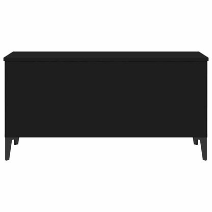 vidaXL Couchtisch Schwarz 90x44,5x45 cm Holzwerkstoff