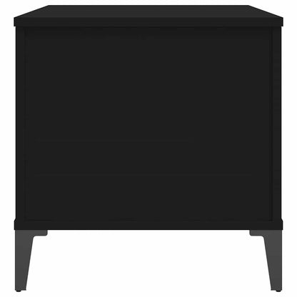 vidaXL Couchtisch Schwarz 90x44,5x45 cm Holzwerkstoff