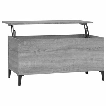 vidaXL Couchtisch Grau Sonoma 90x44,5x45 cm Holzwerkstoff